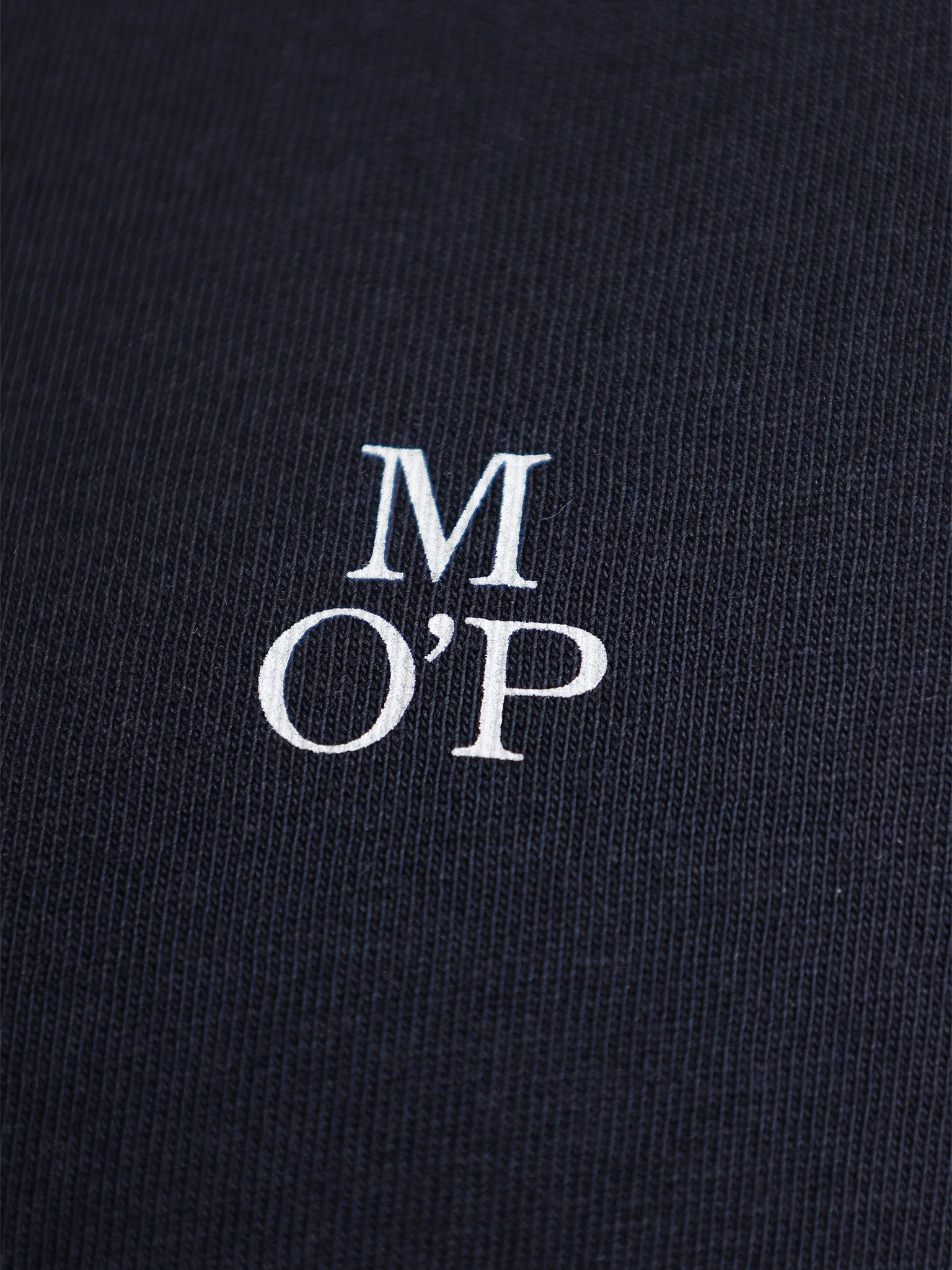 Футболка темно-синего цвета из хлопка